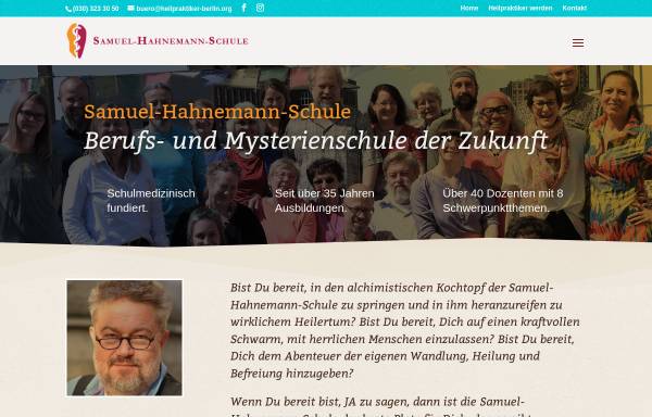 Vorschau von samuel-hahnemann-schule.de, SHS - Samuel Hahnemann Schule GmbH