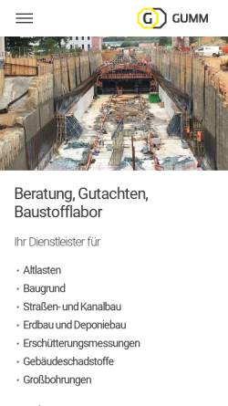 Bodenmechanisches Labor Gumm