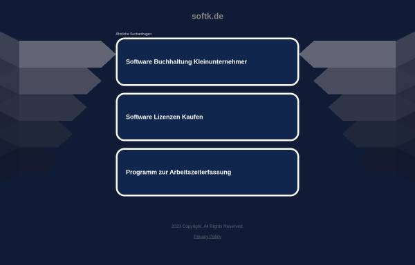 SoftK.de - Softwaredienstleistungen Stefan Kiesel
