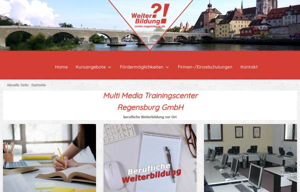 Vorschau von mmtcr.de, MMTC Multi Media Trainingscenter GmbH