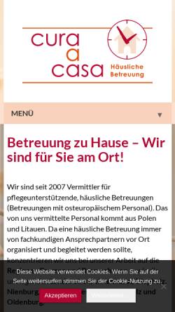 Cura a Casa - 24-Stunden-Betreuung zu Hause