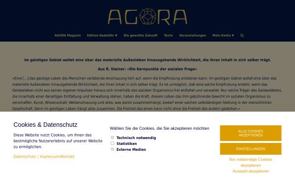 Vorschau von www.agora-agenda.ch, Agora Agenda