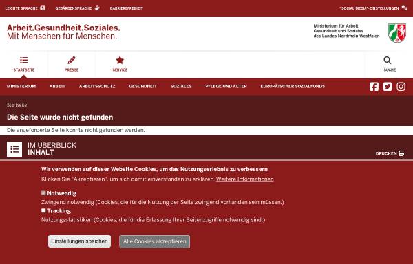Vorschau von www.ja.nrw.de, Jugend in Arbeit - Landesinitiative Nordrhein-Westfalen