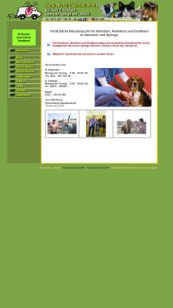 Vorschau der mobilen Webseite www.hannover-tierarzt.de, Tierärztliche Praxis Dr. Sandra Lekschas