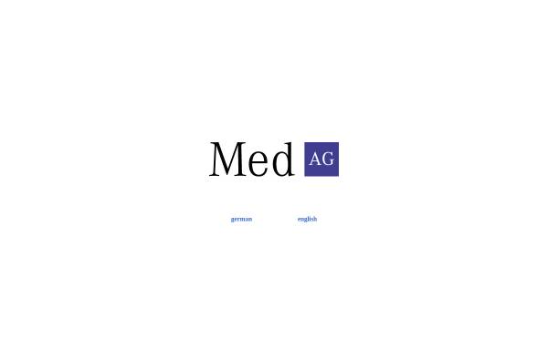 Vorschau von www.med-ag.at, MED Management-EDV-Dienstleistungen AG
