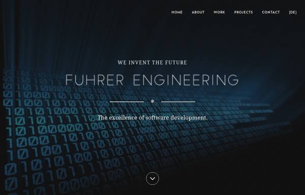 Vorschau von www.fuhrer.com, Fuhrer Engineering