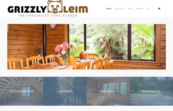 Vorschau von www.grizzlyleim.de, Grizzly Leim GmbH