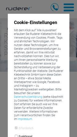 Ruderer Klebetechnik