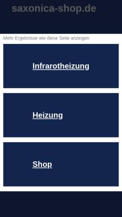 Vorschau der mobilen Webseite www.infrarotheizung-versand.de, Infrarotheizung-Versand, Manuel Möckel