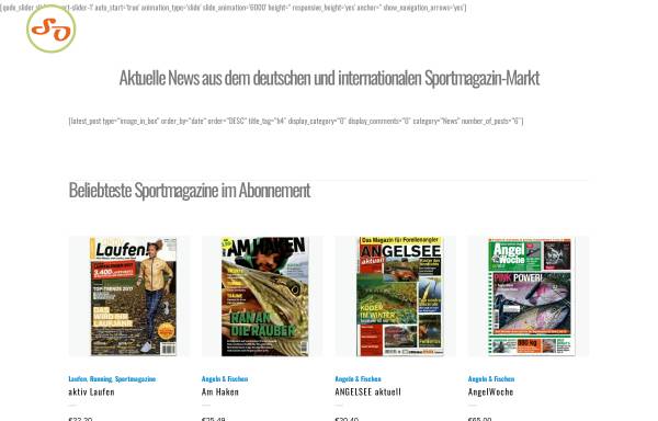 Vorschau von www.sportmagazine-online.de, Sportmagazine Online