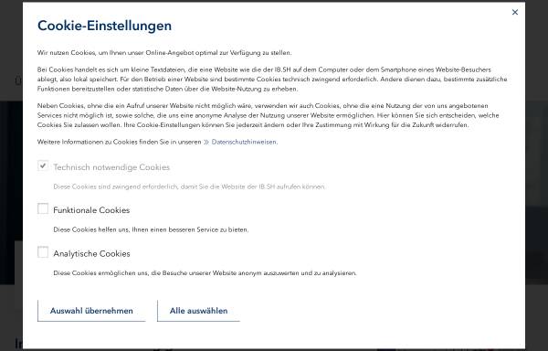 Vorschau von www.frau-und-beruf-sh.de, Frau & Beruf