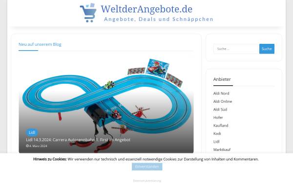 Vorschau von www.weltdergadgets.de, Welt der Gadgets