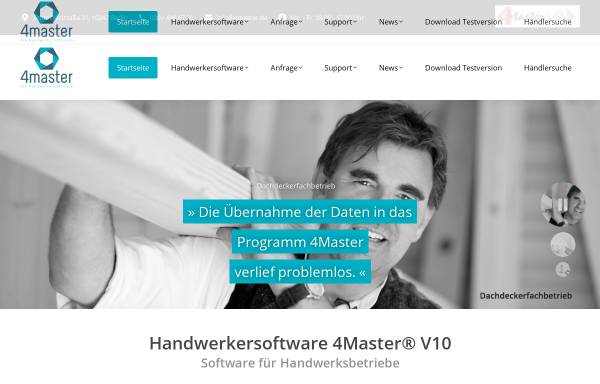 Vorschau von www.4master.de, DevCon Software GmbH