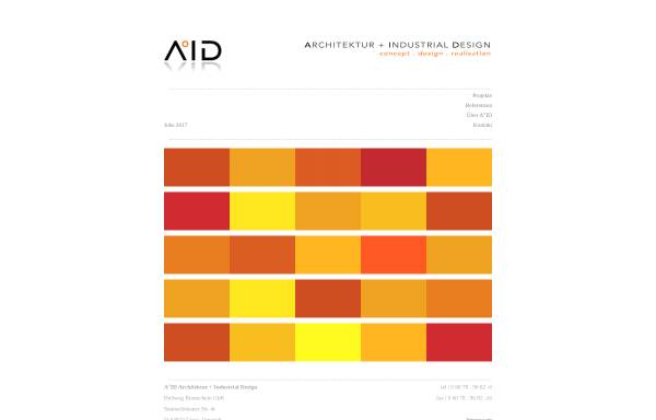 Vorschau von www.a-id.com, A°ID Architektur + Industrial Design - Hellweg Bornschein GbR