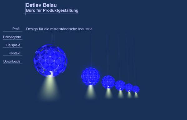 Vorschau von www.belaudesign.de, Detlev Belau - Büro für Produktgestaltung