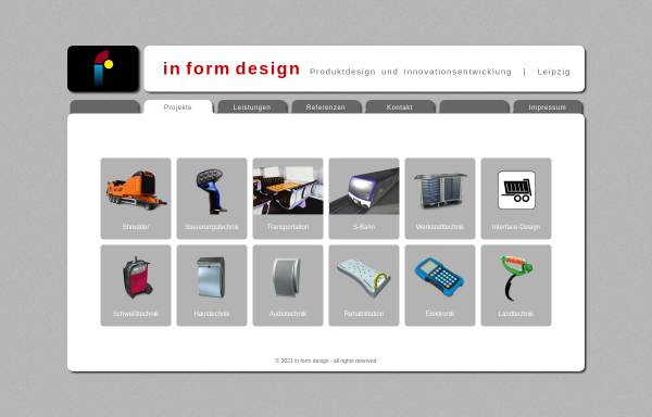 Vorschau von www.in-form-design.de, In Form Design, Inh. Katrin Voigt