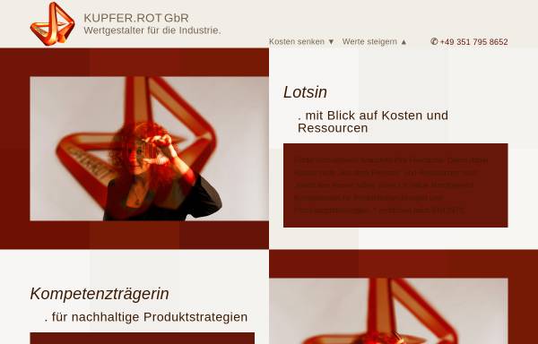 Vorschau von www.kupfer-rot.de, Kupfer Rot GbR