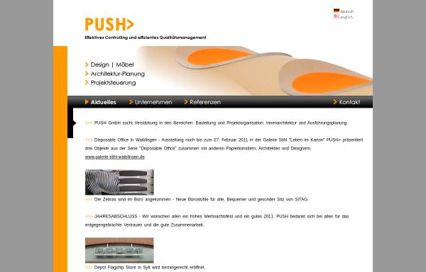Vorschau von www.pushdesign.de, Push> Produkt Design, Inh. Robert Buss