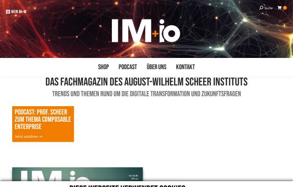 Vorschau von www.im-fachzeitschrift.de, Information Management & Consulting