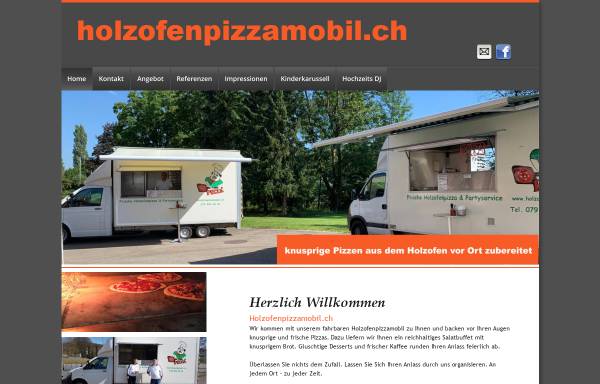 Vorschau von www.pizza-mobil.ch, Partyservice Da Renata