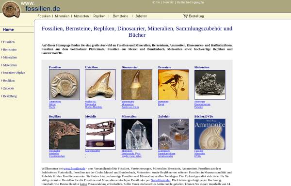 Vorschau von www.fossilien.de, Fossilien.de - Peter Rüdel