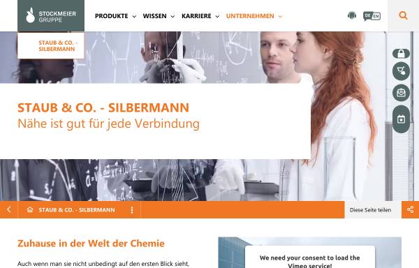 Vorschau von www.staub-silbermann.de, F.B. Silbermann GmbH