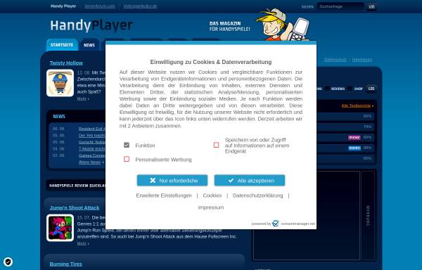Vorschau von www.handy-player.de, HandyPlayer
