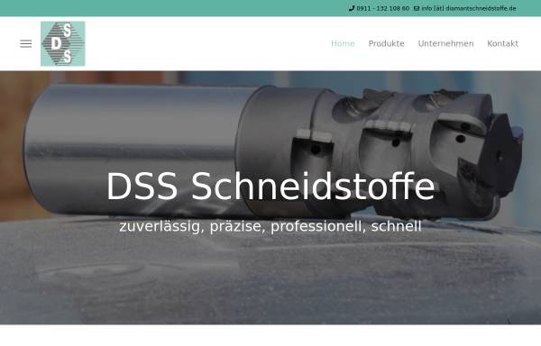 Vorschau von www.diamantschneidstoffe.de, DSS Diamant-Schneidstoffe, Inh. Raimund Schmitt