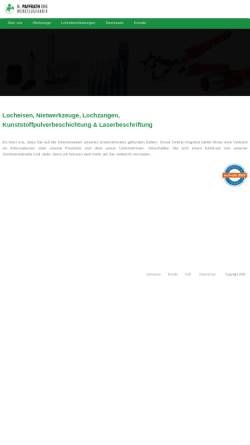 Vorschau der mobilen Webseite www.paffrath-remscheid.de, M. Paffrath OHG