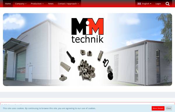 Vorschau von www.mimtechnik.de, MiMtechnik GmbH