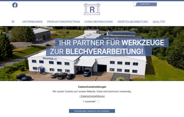 Vorschau von www.richter-wzb.de, Richter Werkzeugbau GmbH & Co. KG