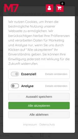 Vorschau der mobilen Webseite www.weilertools.de, Weiler GmbH
