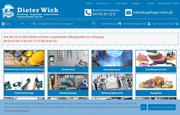 Vorschau von www.werkzeug-hv-nord.de, Werkzeug Handelsvertretung Nord, Inh. Andreas Wich