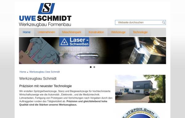 Vorschau von www.werkzeugbauschmidt.de, Werkzeugbau Uwe Schmidt