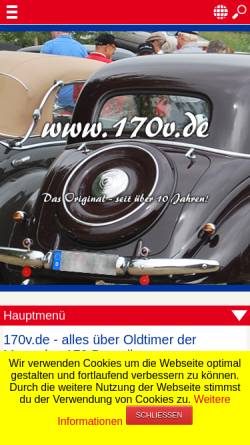 Vorschau der mobilen Webseite www.170v.de, Baureihe 170
