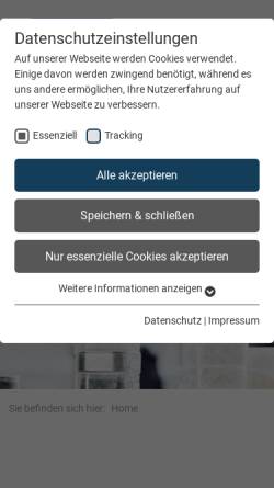 Vorschau der mobilen Webseite stw-faser.de, Schwarzwälder Textil Werke
