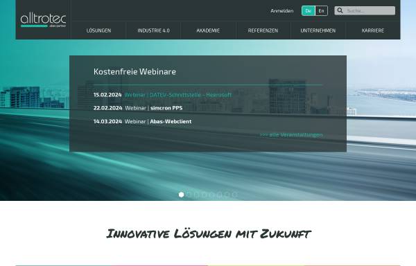 Vorschau von www.alltrotec.de, Softwaresystemhaus