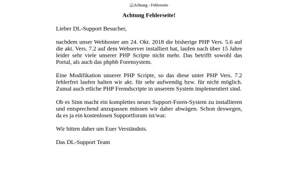 Vorschau von www.dl-support.de, DL-Support, Rudi Schtrum