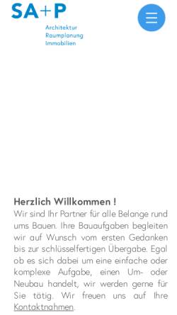 Vorschau der mobilen Webseite www.schmidli.ch, Schmidli Architekten & Partner