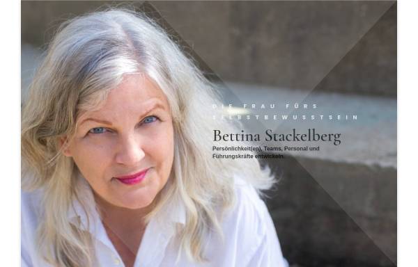 Bettina Stackelberg - Die Frau fürs Selbstbewusstsein