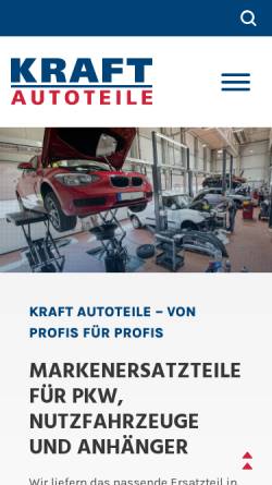 Vorschau der mobilen Webseite www.autechna.com, Autechna Autoteile Vertriebs GmbH & Co. KG