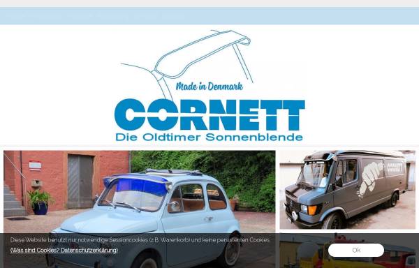 Vorschau von cornett.de, Cornett-Autohof Scheuber