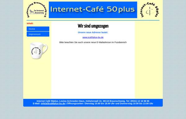 Braunschweig, Internet-Cafe 50plus