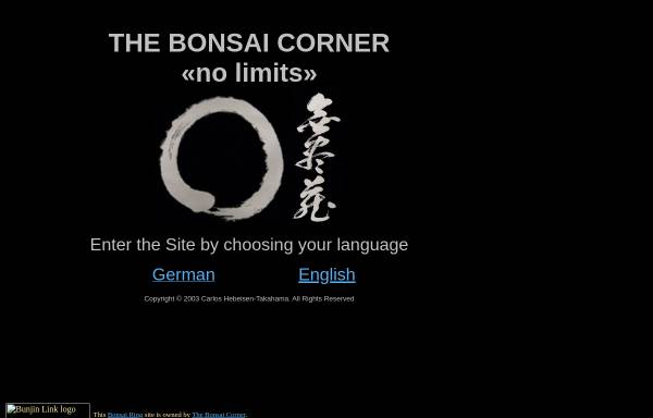 The Bonsai Corner - Carlos & Yachiyo Hebeisen-Takahama