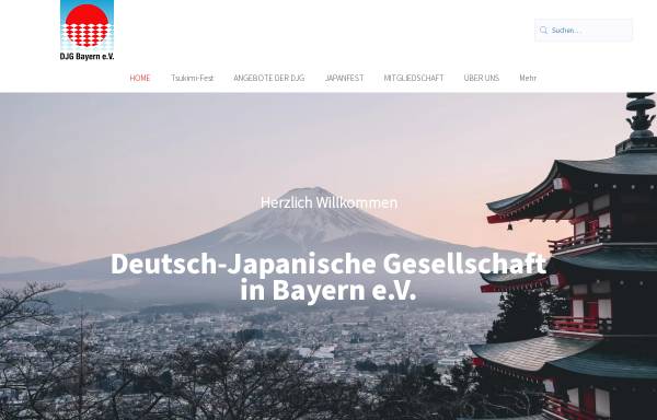 Vorschau von www.djg-muenchen.de, Deutsch-Japanische Gesellschaft in Bayern e.V.