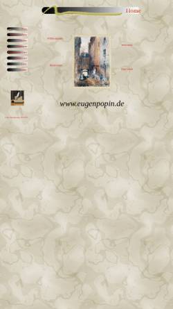 Vorschau der mobilen Webseite www.eugenpopin.de, Popin, Eugen
