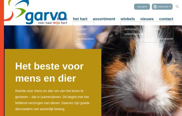 Vorschau von www.garvo.nl, Garvo Tierfutter