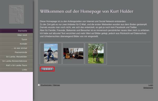 Vorschau von www.kurthalder.de, Halder, Kurt