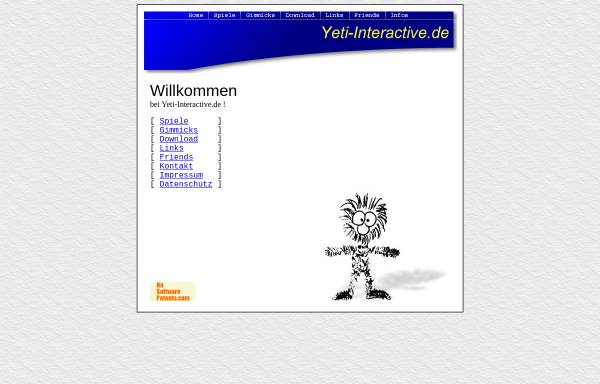Vorschau von www.yeti-interactive.de, Yeti Interactive