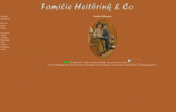 Vorschau von www.familie-heitbrink.de, Heitbrink, Familie